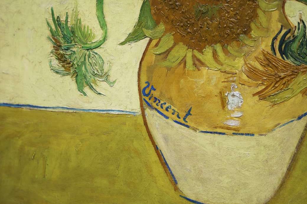 Słonecznik Van Gogha. puzzle online