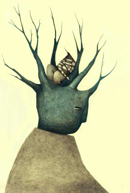 Ilustracja drzewa puzzle online