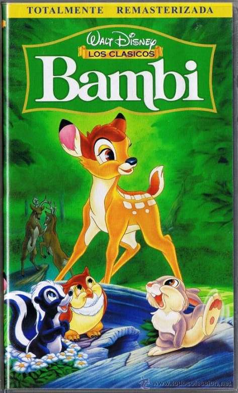 Piękna opowieść: Bambi puzzle online