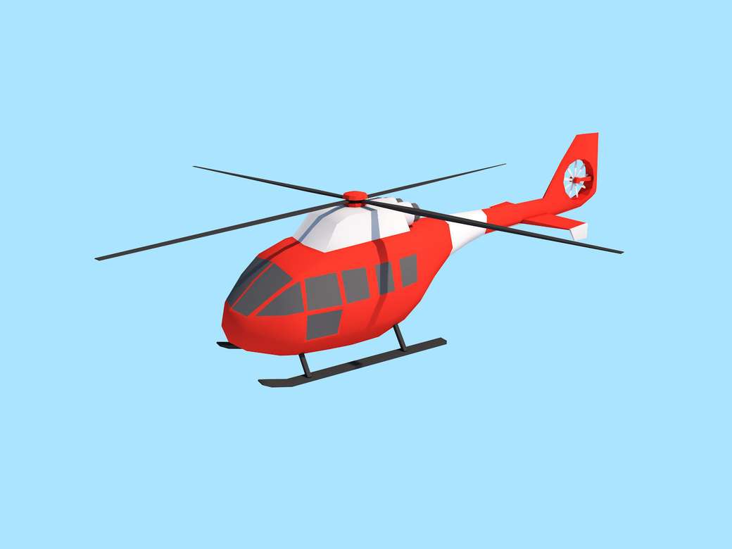 Układanka helikoptera puzzle online