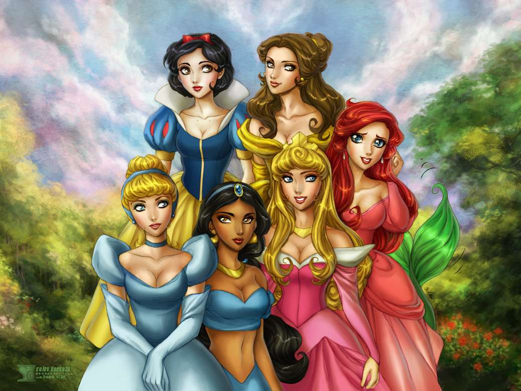 Prințesa Disney puzzle