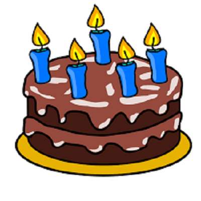 tort urodzinowy puzzle online