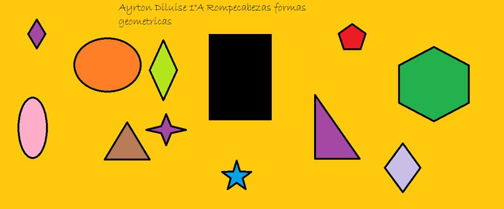 puzzle geometryczne kształty puzzle online