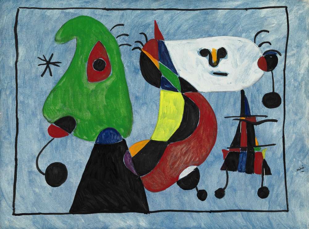 Joan Miro puzzle online