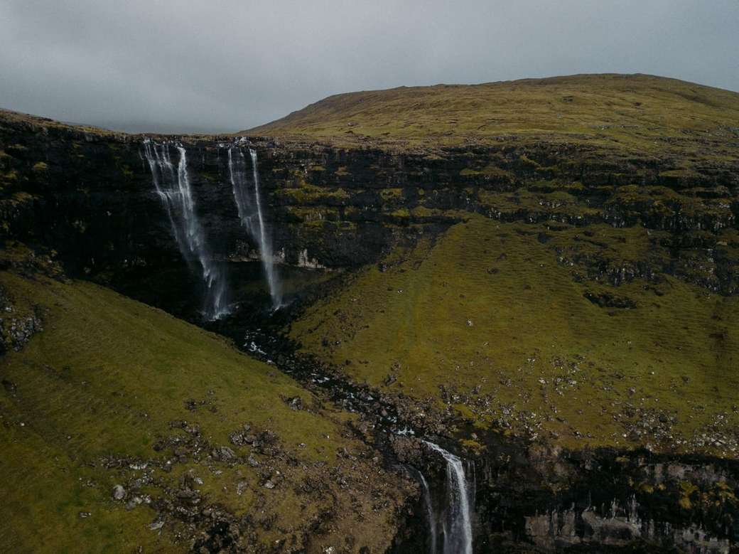 Wodospad Wysp Owczych puzzle online
