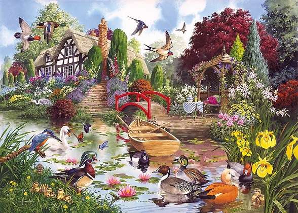 Fauna i flora. puzzle online