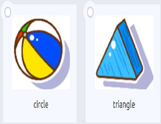 trójkąt koła puzzle online