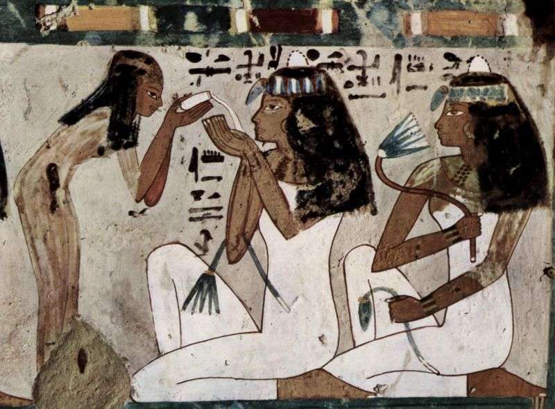 Życie codzienne w faraońskim Egipcie puzzle online