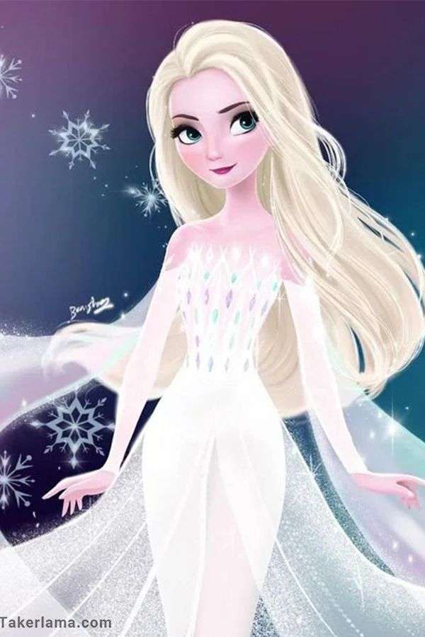 Elsa zamrożona II puzzle online