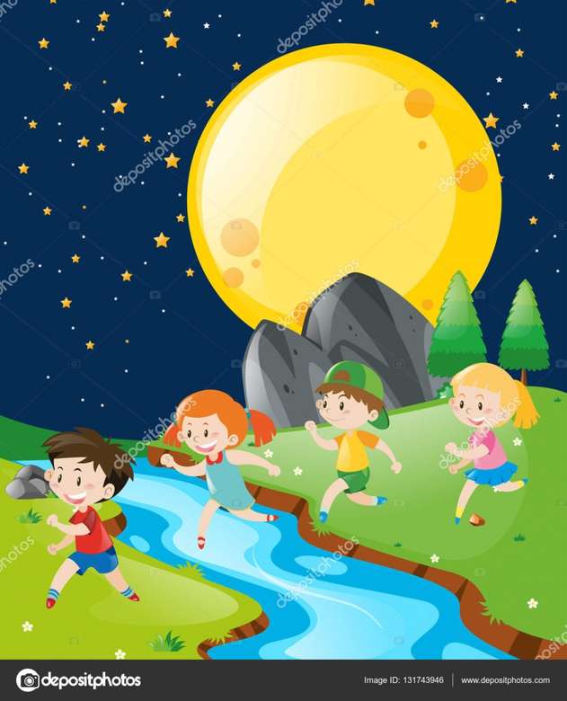 Children Good Night Play Jigsaw Puzzle For Free At Puzzle Factory