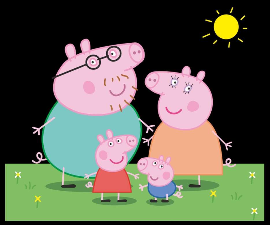 rodzina świń puzzle online