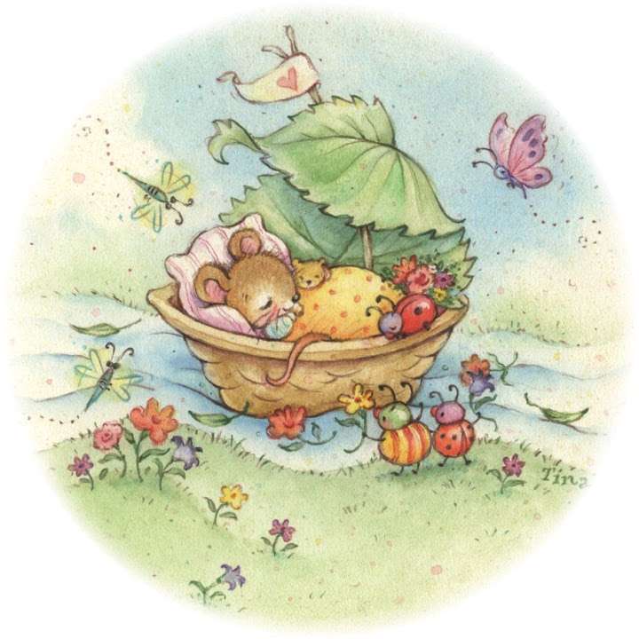 Słodkich snów mała Myszka puzzle online