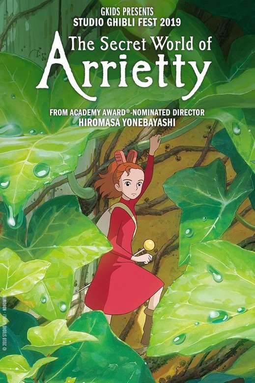Arrietty i świat malutkich. puzzle online