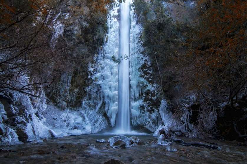 Gefrorener Wasserfall, San Carlos de Bariloche Puzzle