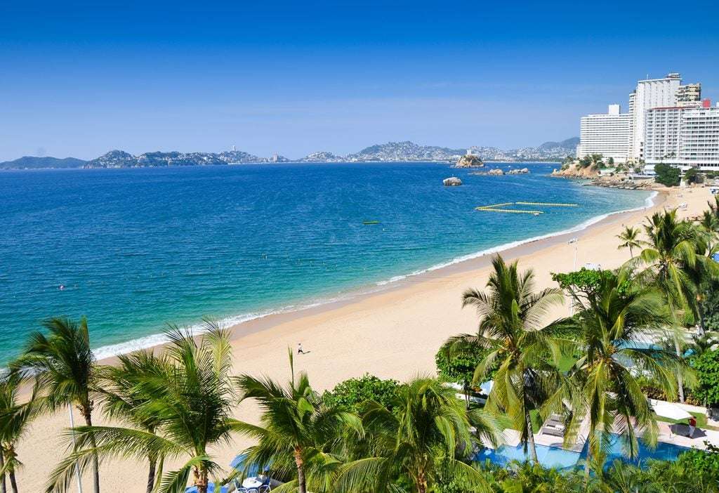 Plaża Acapulco w Guerrero puzzle online