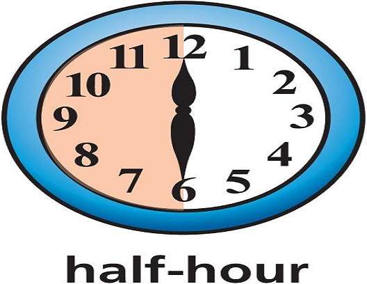h oznacza pół godziny puzzle online