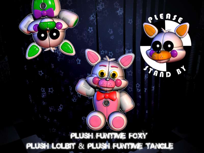 Funtime Foxy Plushies Puzzle puzzle online