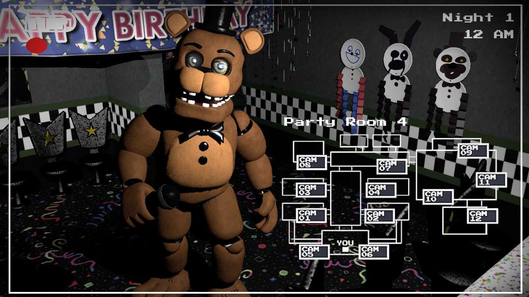 Unwithered Freddy In Party Room 4 Puzzle puzzle online