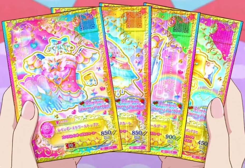 偶像 活動 卡 -Rainbow Étoile Coord puzzle online