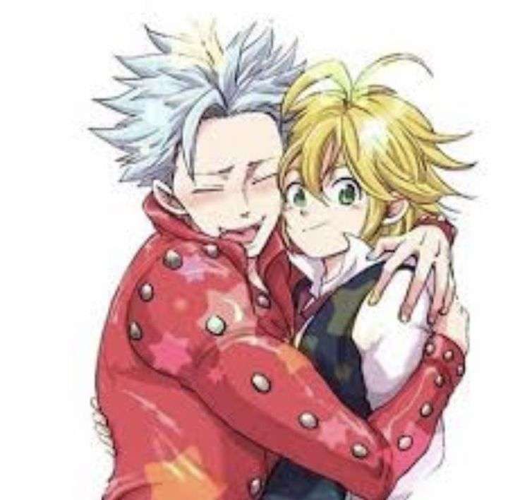 best friends forever meliodas and ban jigsaw puzzle