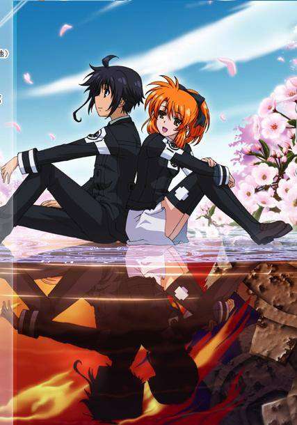 Wersja anime =) Romantyczne anime puzzle online