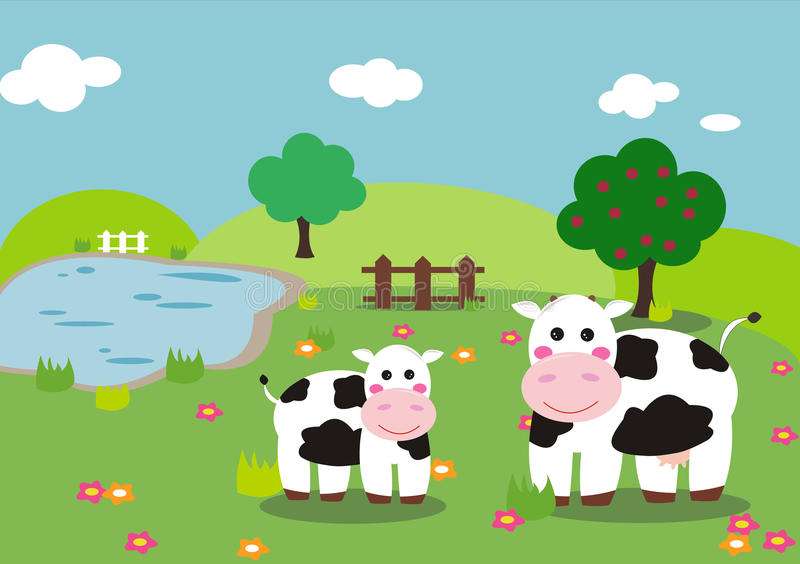 Puzzle tematyczne dla krowy puzzle online