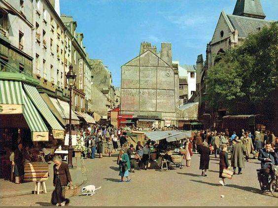 Stare słynne ulice Paryża puzzle online