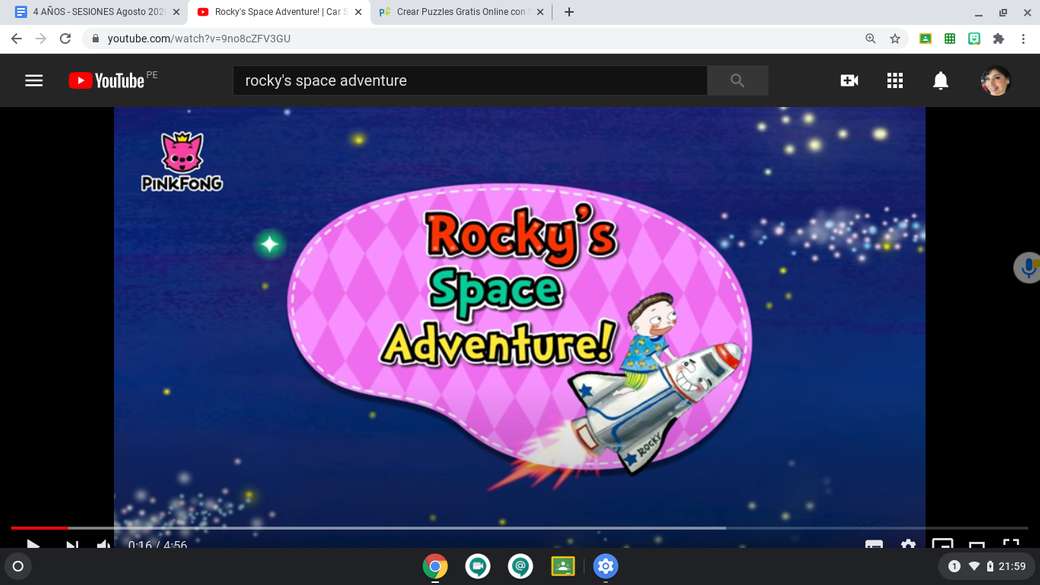 Rocky's Space Adventure puzzle online