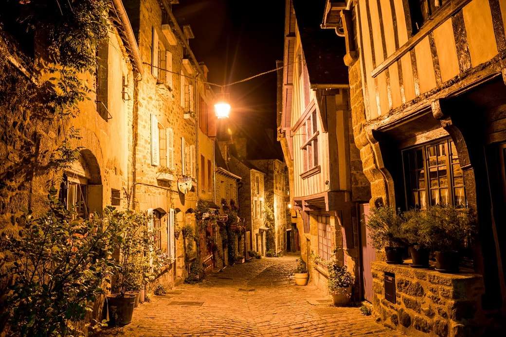 Stara ulica we Francji puzzle online