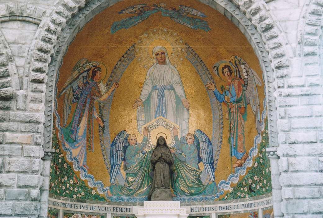 Prezentacja Matki Boskiej w Lourdes puzzle online