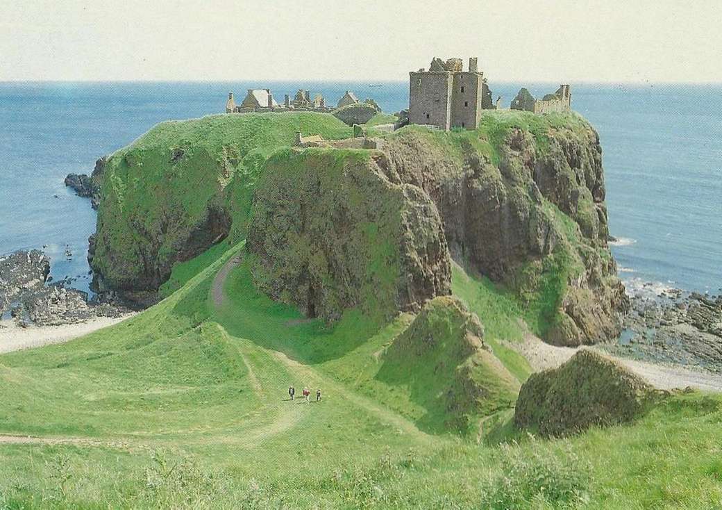Szkocja Dunbar Castle puzzle online