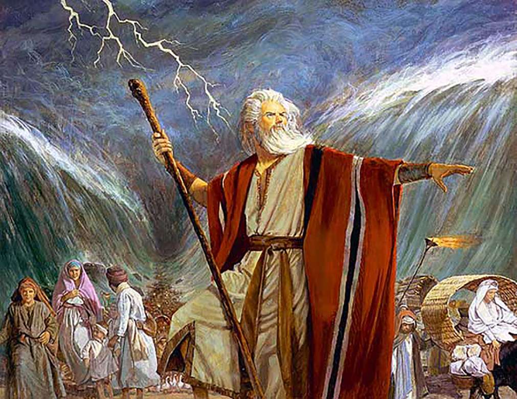 Mojżesz, zbawiciel ludu Bożego puzzle online