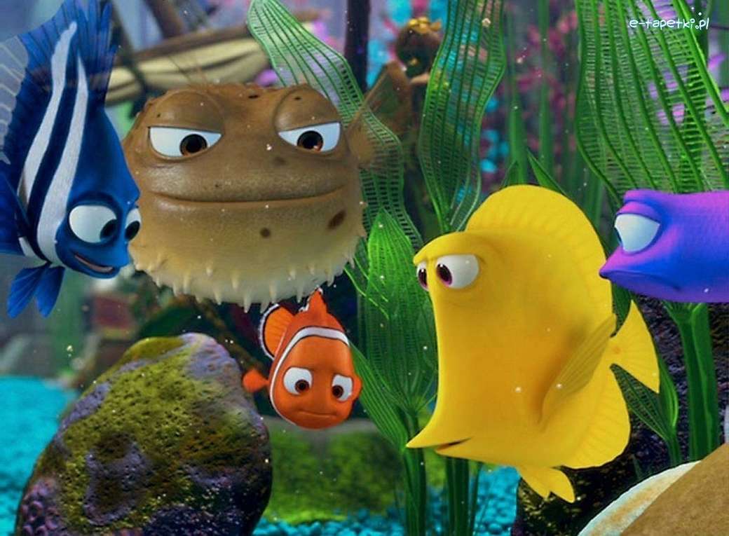 Gdzie jest Nemo, Finding Nemo, Akwarium puzzle online