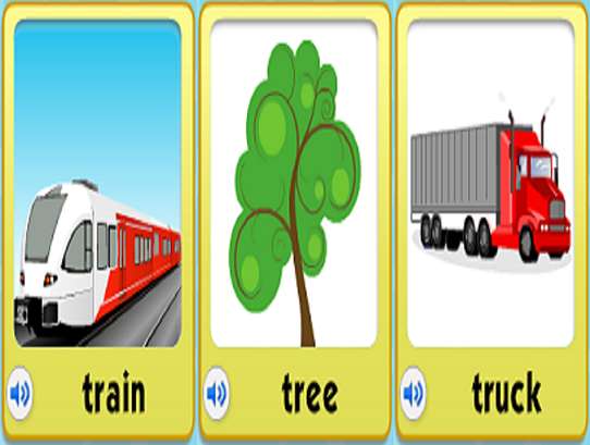 pociąg drzewo ciężarówka puzzle online