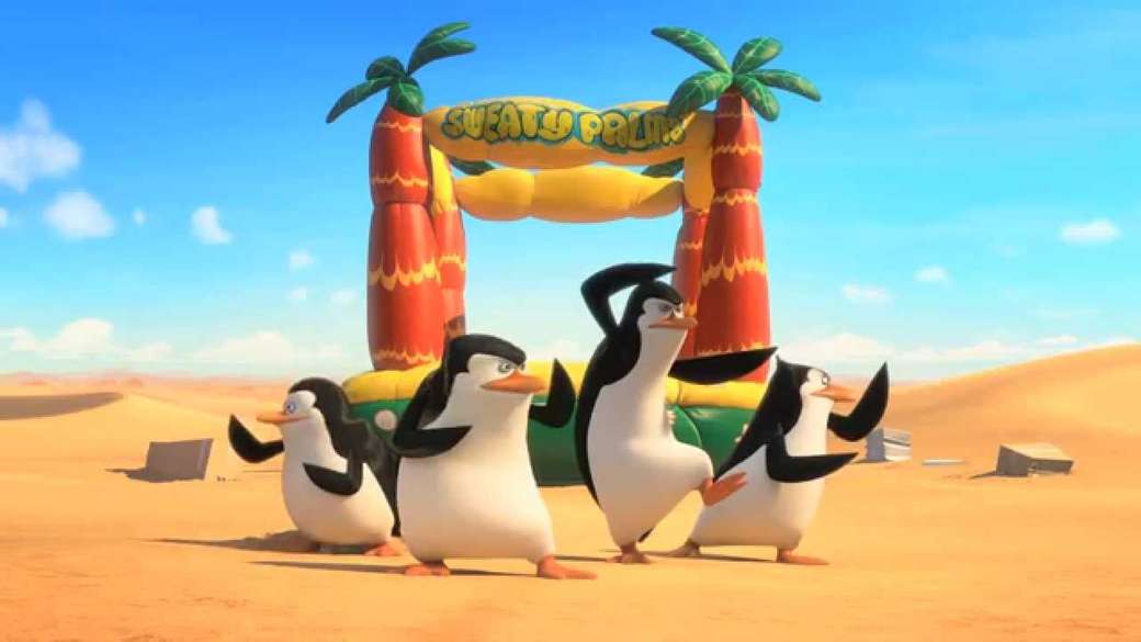 Pingwiny z Madagaskaru puzzle online