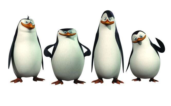 Pingouins de Madagascar puzzle