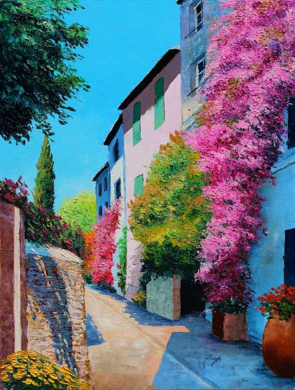 Bougainvillea puzzle online