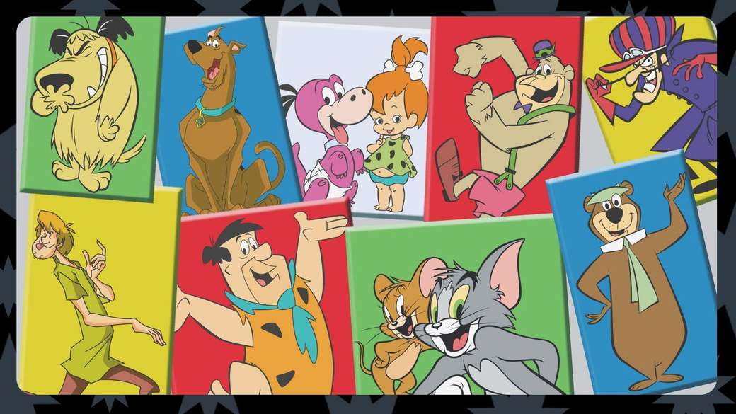 Postacie Hanna Barbera puzzle online