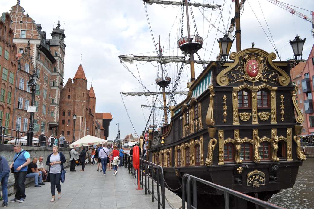 Gdańsk .Piracki statek puzzle online