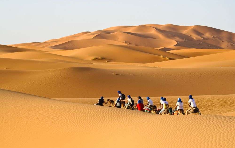 Pustynna Sahara puzzle online