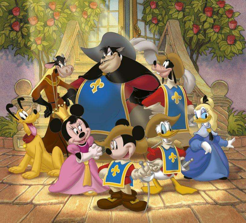 Mickey, Donald, Goofy: les trois mousquetaires puzzle