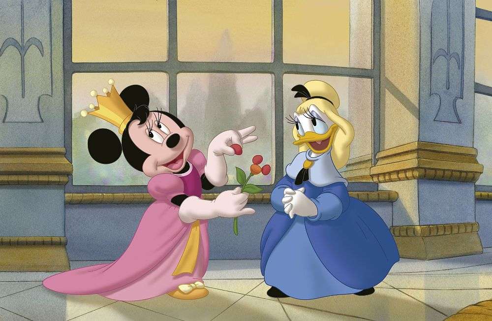 Mickey, Donald, Goofy: Trzej muszkieterowie puzzle online