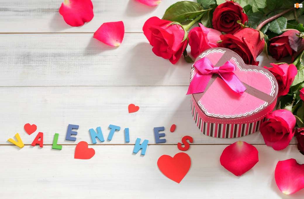 Walentines day puzzle online