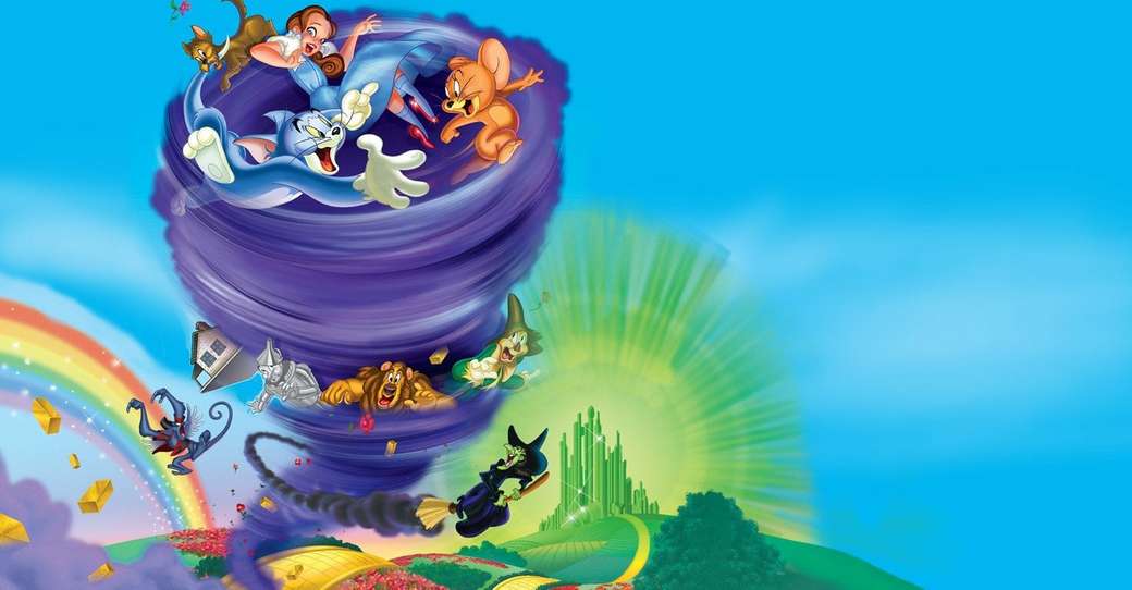 Tom i Jerry: Czarnoksiężnik z krainy Oz puzzle online
