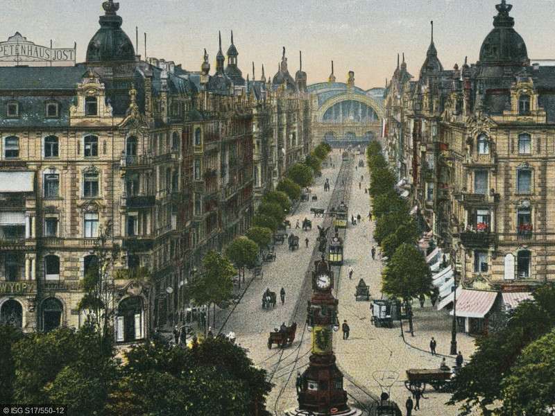 Frankfurt nad Menem około 1900 roku puzzle online