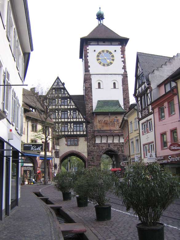 Freiburg im Breisgau z Schwabentor puzzle online