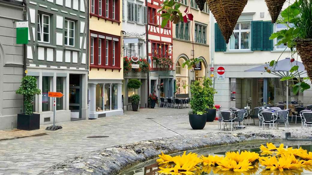 Sankt Gallen w centrum Szwajcarii puzzle online