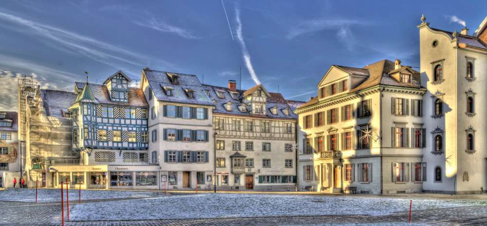 Sankt Gallen w centrum Szwajcarii puzzle online