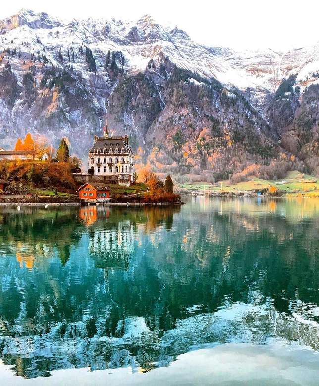 Jezioro Brienz w Szwajcarii puzzle online