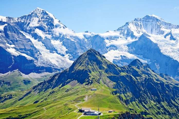 Region Jungfraujoch Szwajcaria puzzle online